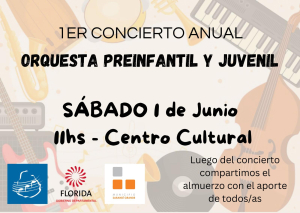 Primer Concierto Anual de la Orquesta Preinfantil y Juvenil se celebrar&aacute; ma&ntilde;ana en Sarand&iacute; Grande