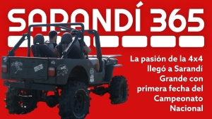La pasi&oacute;n de las 4x4 lleg&oacute; a Sarand&iacute; Grande con la primera fecha del Campeonato Nacional