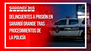 Conocidos delincuentes fueron a prisi&oacute;n &eacute;ste mes tras operativos de la Polic&iacute;a en Sarand&iacute; Grande