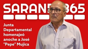 Junta Departamental de Florida homenaje&oacute; anoche a expresidente Jos&eacute; Mujica