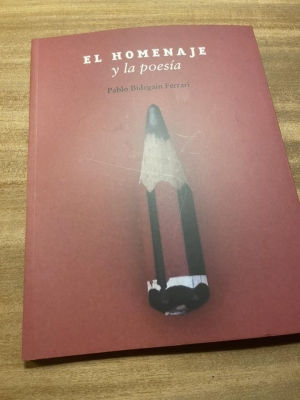 Escritor Pablo Bidegain public&oacute; su nuevo libro "El Homenaje y la Poes&iacute;a" y muy pronto estar&aacute; a la venta en Sarand&iacute; Grande a precio muy accesible