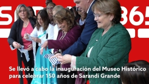 Sarand&iacute; Grande inaugur&oacute; ayer su Museo Hist&oacute;rico, producto de una iniciativa con fuerte respaldo popular