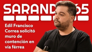 Edil Francisco Correa solicit&oacute; muros de contenci&oacute;n en v&iacute;as del tren del bypass de ruta 57 tras reiterados accesos de menores