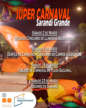 Diez premios tendr&aacute; 1&deg; Concurso "Alexis Carreras" de Carros Aleg&oacute;ricos y cinco premios el de Llamadas en Sarand&iacute; Grande