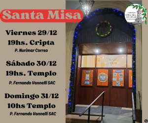 Parroquia de Sarand&iacute; Grande anunci&oacute; sus pr&oacute;ximas celebraciones