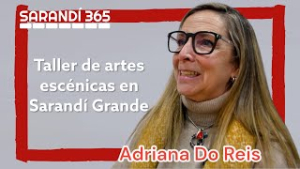 Actriz Adriana Do Reis espera que "la gente se enamore del teatro" en su taller en Sarand&iacute; Grande