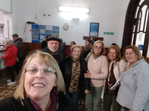 Comisi&oacute;n Representativa del Afiliado (CRA) de COMEF-IAMPP visit&oacute; Sarand&iacute; Grande