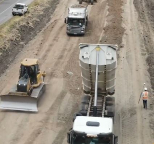 Finaliza remoci&oacute;n de suelos por obra de doble v&iacute;a en la zona de Sarand&iacute; Grande