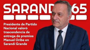 "Quisimos dar la se&ntilde;al de un partido que genera acciones descentralizadas" dijo &Aacute;lvaro Delgado sobre Premios Manuel Oribe