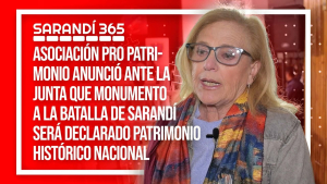 Asociaci&oacute;n Pro Patrimonio anunci&oacute; ante la Junta que Monumento a la Batalla de Sarand&iacute; ser&aacute; declarado Monumento Hist&oacute;rico Nacional