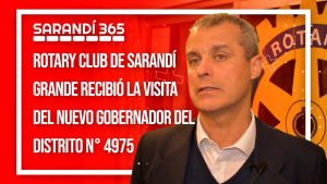 Rotary Club de Sarand&iacute; Grande recibi&oacute; la visita del nuevo gobernador