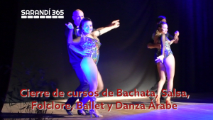 El Teatro de Sarand&iacute; Grande se visti&oacute; de fiesta con el cierre anual de Bachata y Salsa