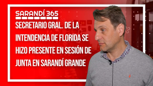 Secretario General de la Intendencia de Florida se hizo presente en sesi&oacute;n de Junta en Sarand&iacute; Grande