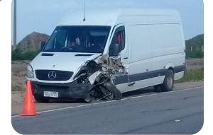 Auto en el viajaba v&iacute;ctima de accidente fatal oriunda de Sarand&iacute; Grande choc&oacute; contra camioneta