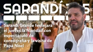 Gran fiesta de Navidad con espect&aacute;culo de coreograf&iacute;a y la visita de Pap&aacute; Noel con 800 regalos tendr&aacute; Sarand&iacute; Grande