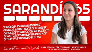 Lic. Victoria Mart&iacute;nez destac&oacute; que su tesis sobre uso riesgoso de motos en j&oacute;venes busca aportar herramientas para pensar soluciones