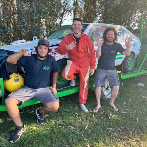El piloto Andr&eacute;s Labandera de Sarand&iacute; Grande se posiciona en segundo lugar en Turismo Clase 2 del Campeonato Nacional de Autocross