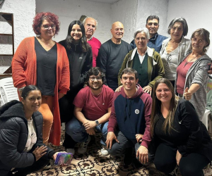 Precandidato presidencial Andr&eacute;s Lima visit&oacute; Comit&eacute; del Frente Amplio de Sarand&iacute; Grande