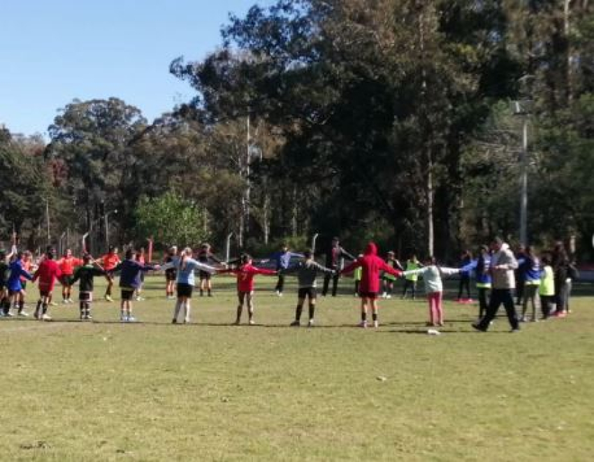 Clubes de ni&ntilde;os de INAU compartieron campeonato de integraci&oacute;n en Sarand&iacute; Grande