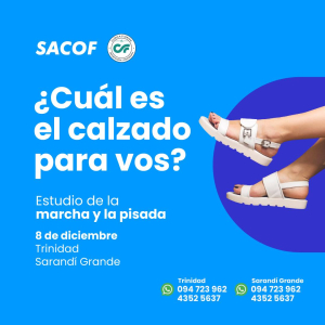 SACOF brindar&aacute; el viernes nuevos estudios de marcha y pisada en Sarand&iacute; Grande