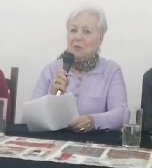 Escritora de Sarand&iacute; Grande cautiv&oacute; a todos con su cuento sobre el R&iacute;o Y&iacute; en Encuentro de Escritores en Durazno