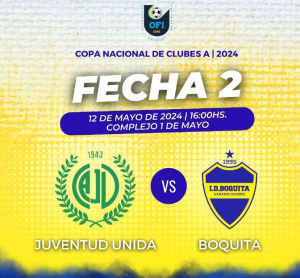 ID Boquita enfrentar&aacute; a Juventud Unida el domingo en Libertad