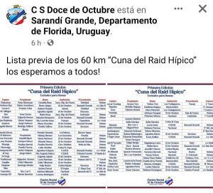 Con casi 50 participantes y primeros "kioscos" est&aacute; todo pronto para un nuevo ra&iacute;d en Sarand&iacute;