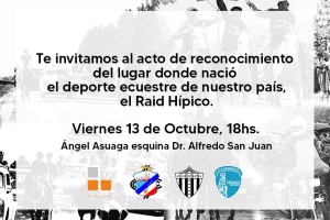 Celebrar&aacute;n hoy un acto de reconocimiento en el sitio donde naci&oacute; el Ra&iacute;d H&iacute;pico en Sarand&iacute; Grande