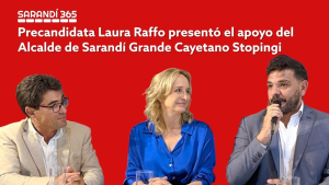 Alcalde Stopingi destac&oacute; la necesidad de seguir profundizando cambios al presentar su apoyo a Laura Raffo