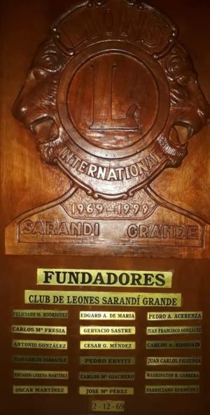 Club de Leones de Sarand&iacute; Grande cumpli&oacute; 54 a&ntilde;os de logros y compromiso comunitario