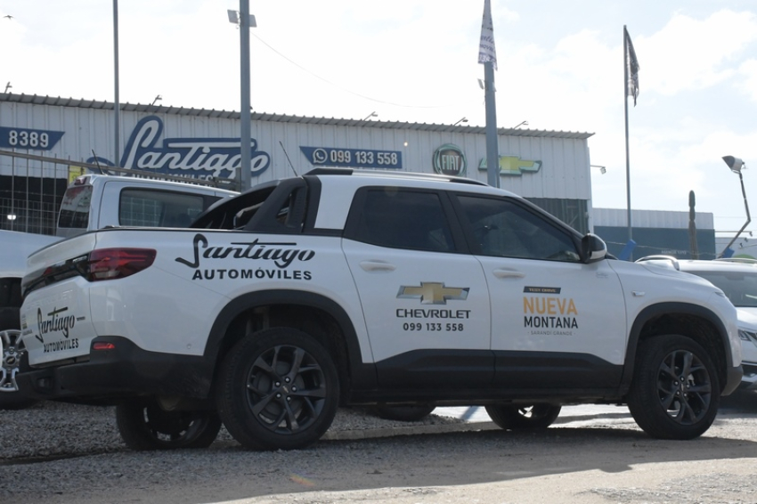 La nueva Chevrolet Montana est&aacute; causando sensaci&oacute;n en Sarand&iacute; Grande