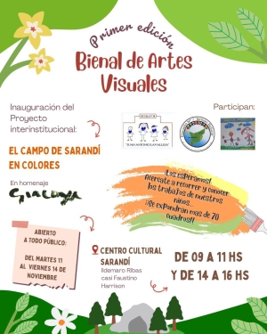 M&aacute;s de 70 cuadros realizados por ni&ntilde;os se expondr&aacute;n en primera Bienal de Artes Visuales en homenaje a Mario Giacoya