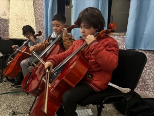 Concierto de violonchelo mostr&oacute; avances de estudiantes del N&uacute;cleo Sinf&oacute;nico de Sarand&iacute; Grande