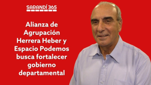 Edil Carlos Mart&iacute;nez Usoz destac&oacute; que alianza con Espacio Podemos busca fortalecer el gobierno departamental