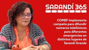 COMEF-IAMPP Sarand&iacute; Grande lanz&oacute; campa&ntilde;a para difundir n&uacute;meros telef&oacute;nicos claves de diferentes servicios de emergencia