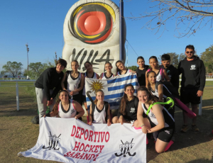 El equipo de hockey Sub 16 del Club Deportivo de Sarand&iacute; Grande contin&uacute;a destac&aacute;ndose en torneo internacional