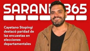 &ldquo;Despu&eacute;s de 60 a&ntilde;os, Sarand&iacute; Grande tiene la oportunidad de tener un intendente de ac&aacute;" expres&oacute; Cayetano Stopingi