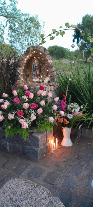 Celebraron procesi&oacute;n en honor a la Virgen de Guadalupe en Sarand&iacute; Grande