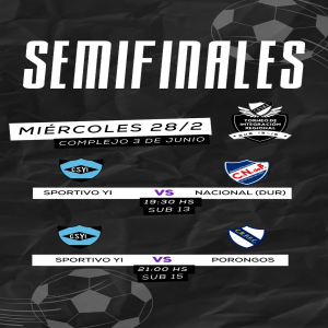 Hoy se disputar&aacute;n semifinales del Torneo Juvenil de Sarand&iacute; Grande