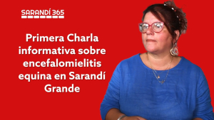 Dra. Karina Carre&ntilde;o recomend&oacute; medidas desde la salud en charla sobre encefalomielitis equina en Sarand&iacute; Grande