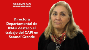Directora Dptal. de INAU resalt&oacute; la dedicaci&oacute;n del equipo del CAPI al cumplir 80 a&ntilde;os en Sarand&iacute; Grande