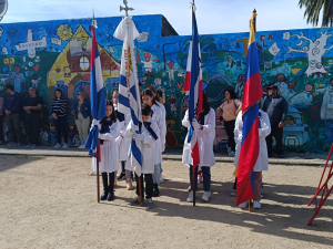 Escuela N&deg; 7 de Sarand&iacute; Grande conmemor&oacute; el Desembarco de los Treinta Orientales