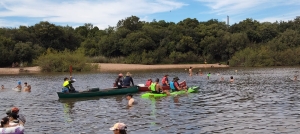 30 navegantes comenzaron hoy la segunda Traves&iacute;a Nocturna del R&iacute;o Y&iacute;
