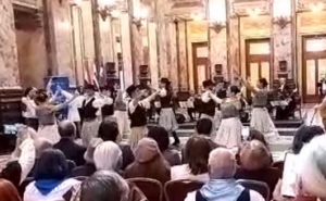 Delegaci&oacute;n de Ra&iacute;ces Sarandienses particip&oacute; hoy en acto en Palacio Legislativo