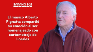 "No creo ser merecedor, pero la felicidad es enorme" dijo el m&uacute;sico Alberto Pignatta acerca de cortometraje sobre su trayectoria