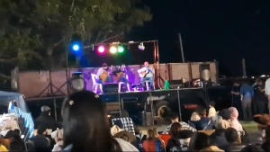 Tr&iacute;o "Guitarra M&iacute;a" de Sarand&iacute; Grande se present&oacute; en 14ta. "Fiesta Nacional del Recao" en Treinta y Tres