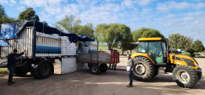 Entregaron 10.000 kg de raci&oacute;n a productores en Sarand&iacute; Grande