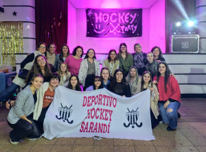Divertida fiesta celebr&oacute; el Deportivo Hockey Sarand&iacute; de Sarand&iacute; Grande