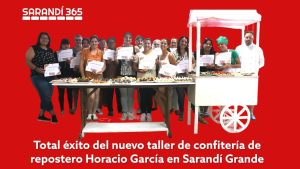 Con cupo completo y rotundo &eacute;xito se llev&oacute; a cabo un nuevo taller brindado por Reposter&iacute;a Horacio en Sarand&iacute; Grande