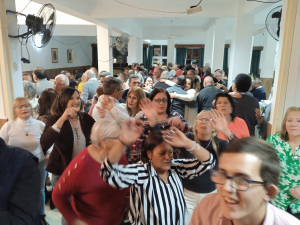 Gran baile anoche en Club de Abuelos de Sarand&iacute; Grande para festejar nuevo aniversario